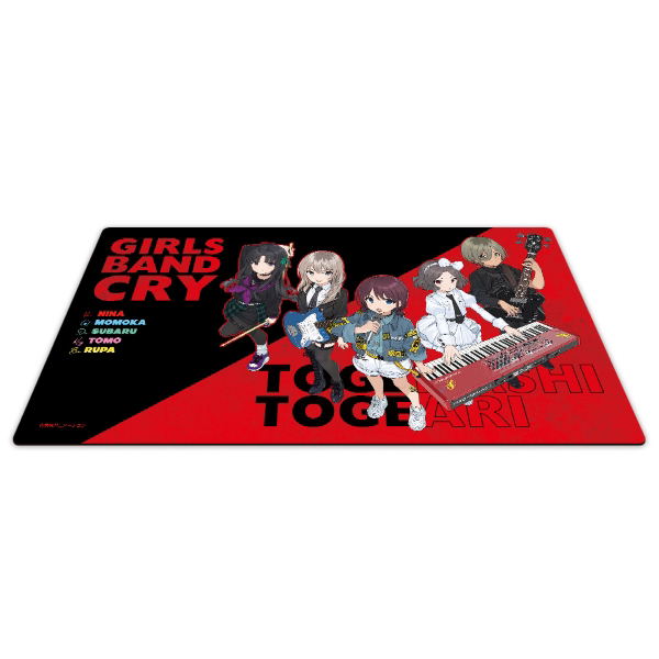 Girls Band Cry Character Rubber Mat Togenashi Togeari Vol. 2 image 2