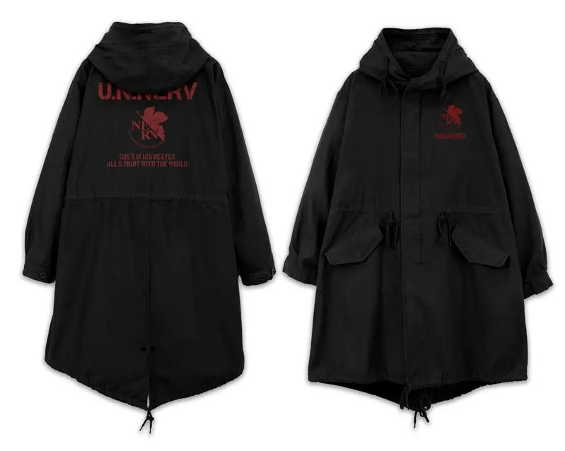 Evangelion - U.N.NERV M-51 Jacket (Black | Size L) image 1