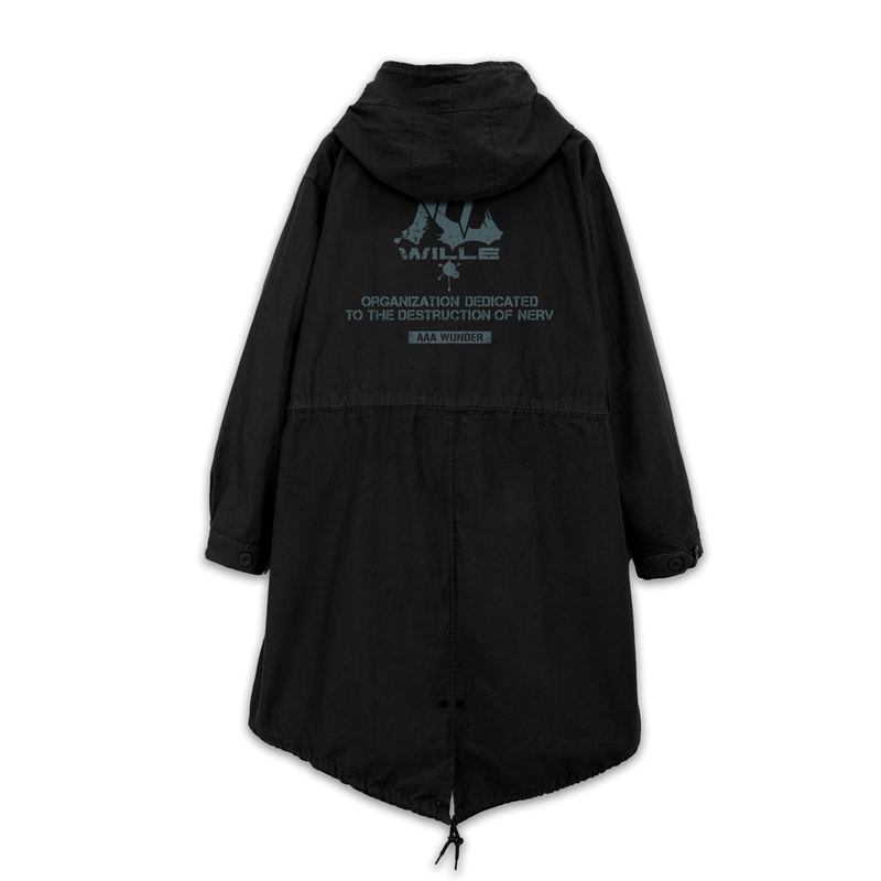 Evangelion - Wille & AAA Wunder M-51 Jacket (Black | Size M) image 2