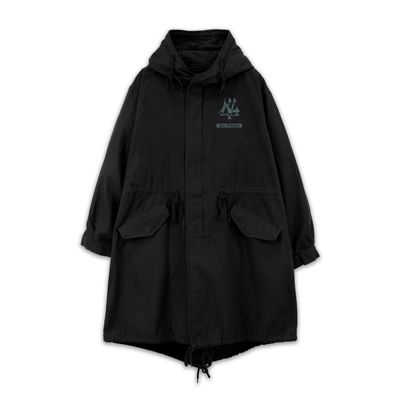 Evangelion - Wille & AAA Wunder M-51 Jacket (Black | Size L) image 3