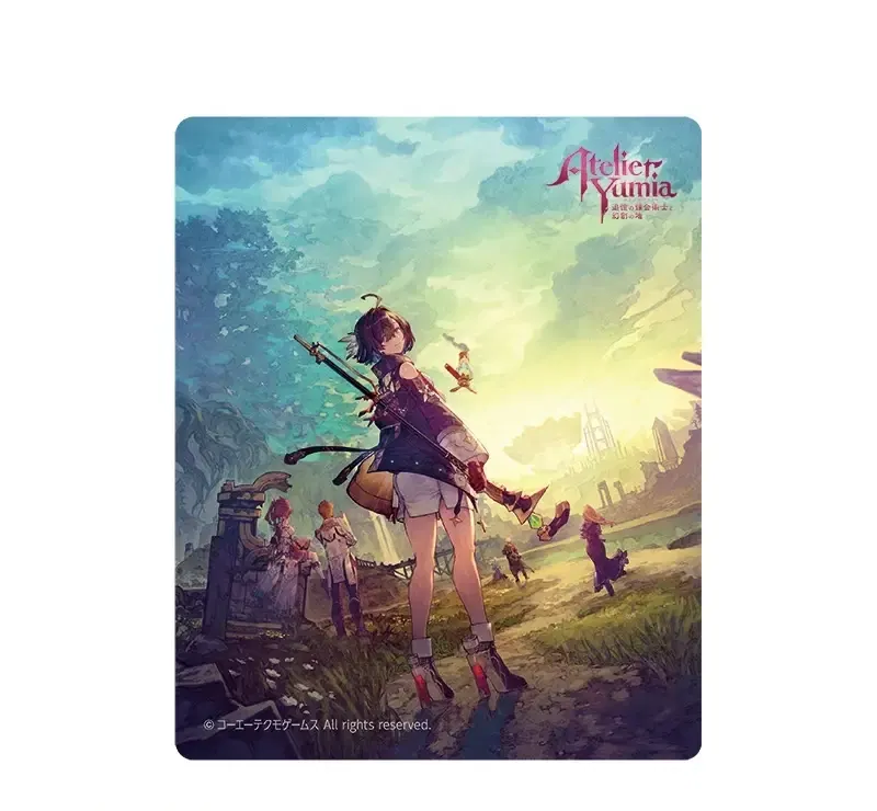 Atelier Yumia: The Alchemist Of Memories & The Envisioned Land Mouse Pad Main Visual A — Import Game Deal