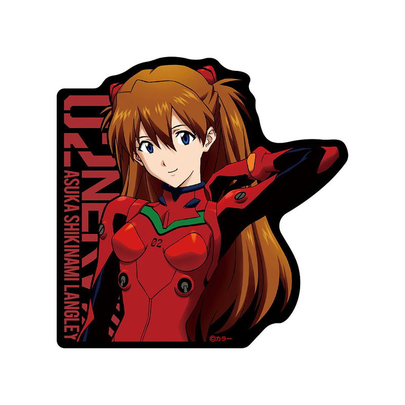 Evangelion Asuka Shikinami Langley Outdoor Sticker image 1