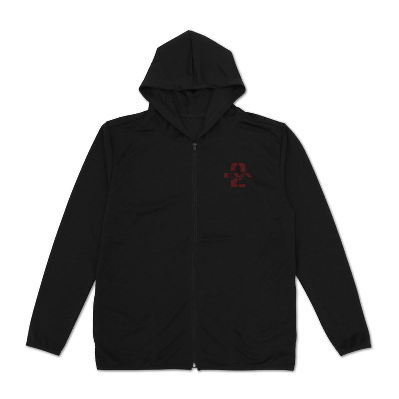 Evangelion - Shikinami Asuka Langley Thin Dry Hoodie (Black | Size XXL) image 3