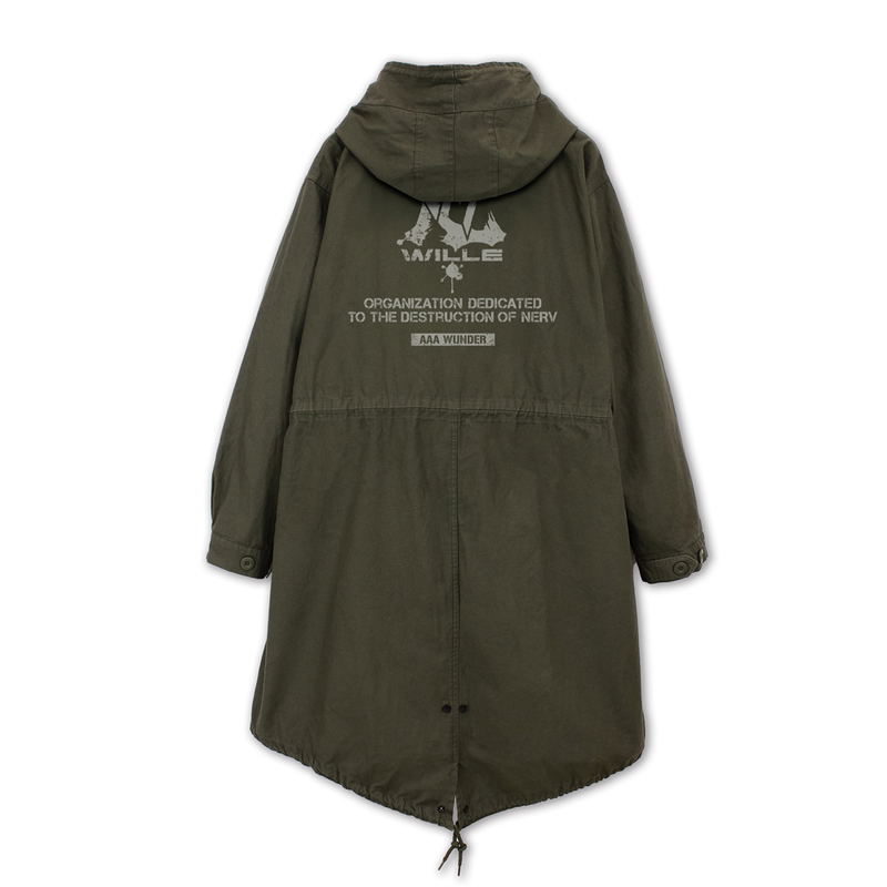 Evangelion - Wille & AAA Wunder M-51 Jacket (Moss | Size L) image 2
