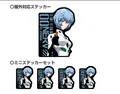 Evangelion Rei Ayanami  Mini Sticker Set thumbnail 1