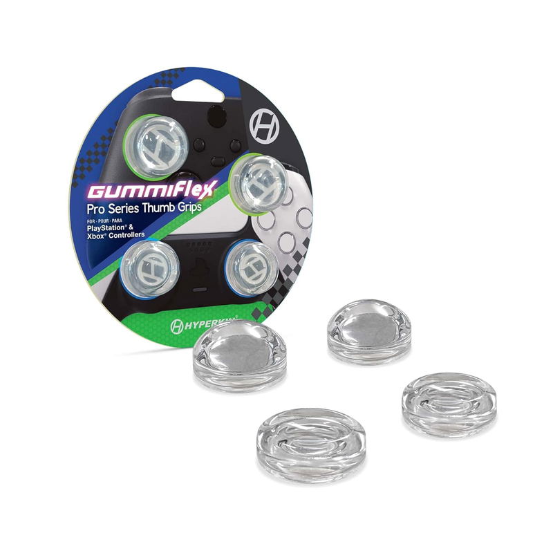 Hyperkin GummiFLex Pro Series Thumb Grips for PlayStation and Xbox Controllers (4 Pack) image 1