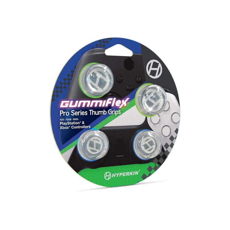 Hyperkin GummiFLex Pro Series Thumb Grips for PlayStation and Xbox Controllers (4 Pack) image 2