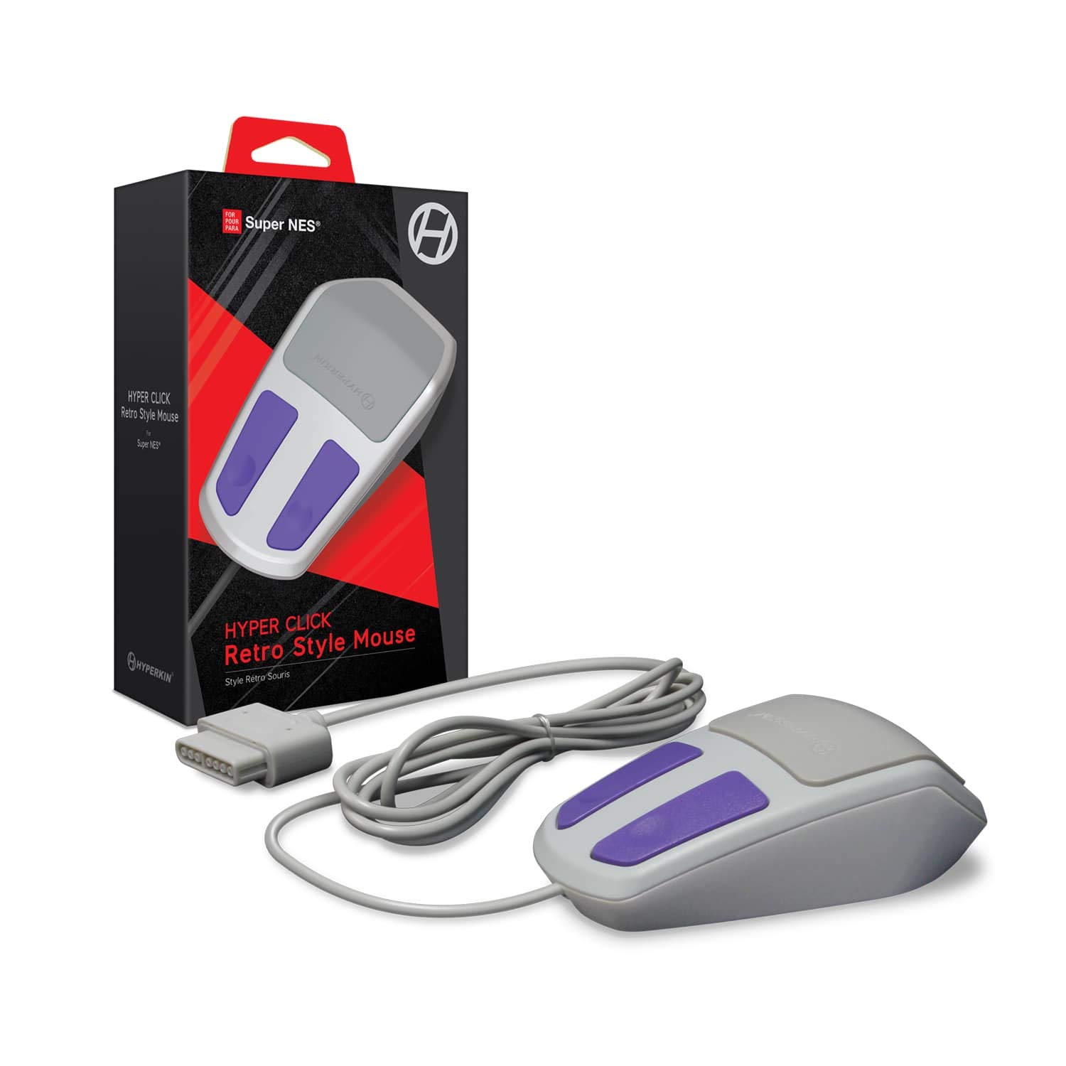 Hyperpin Adv Click Hyperkin Hyper Click Retro Style Mouse for SNES for Super Famicom / SNES