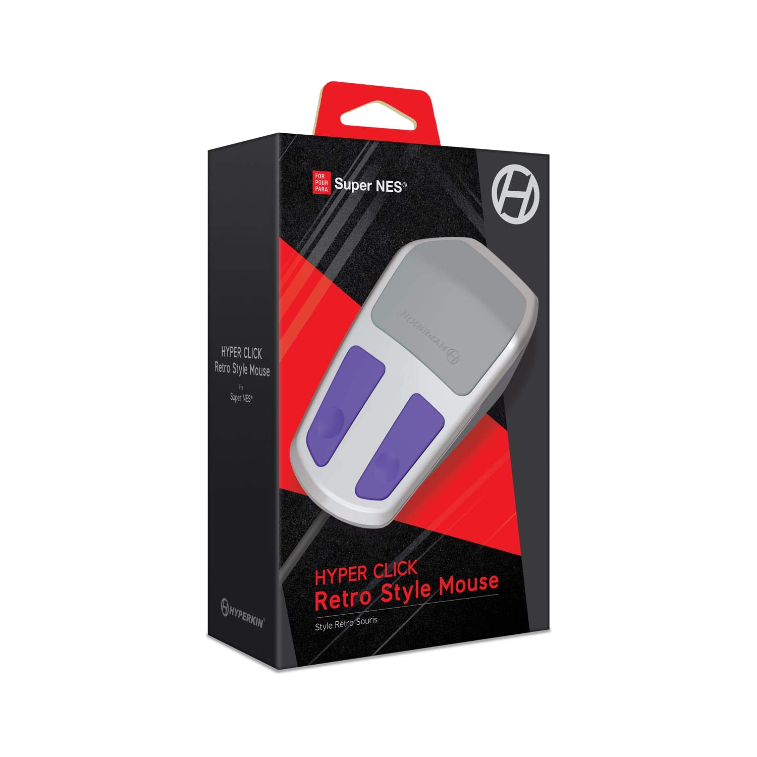 Hyper Nintendo Hyperkin Hyper Click Retro Style Mouse for SNES for Super Famicom / SNES