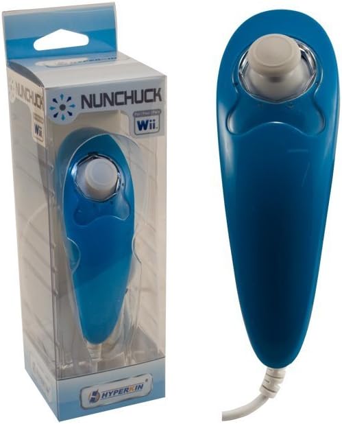 Hyperkin Nunchuck Controller for Nintendo Wii (Blue) image 1