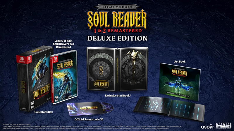 Legacy of Kain: Soul Reaver 1 & 2 Remastered [Deluxe Edition] image 1
