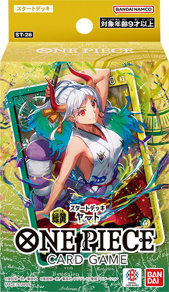 One Piece Card Game Start Deck Green Yellow Yamato ST-28 (Re-run) — Import Game Deal