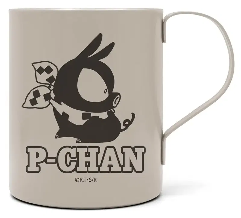 Ranma 1/2 - P-chan Double-layered Stainless Steel Mug (Painted) image 1