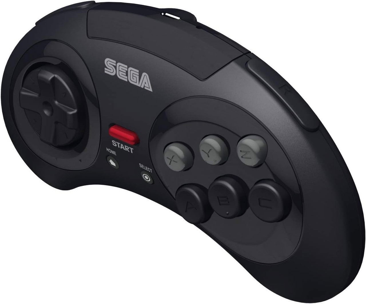 Retro-Bit SEGA Mega Drive 8-Button Arcade Pad (Black) for MD, PC & Mac ...