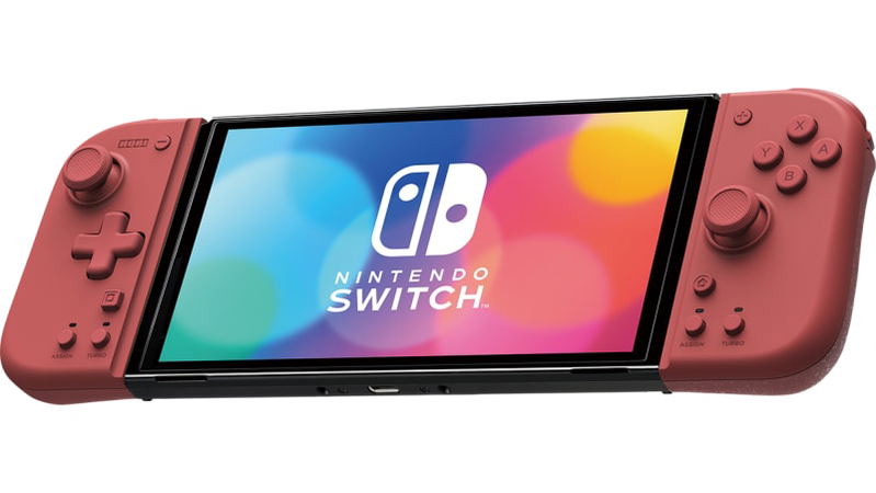 Split Pad Fit for Nintendo Switch (Apricot Red) image 1