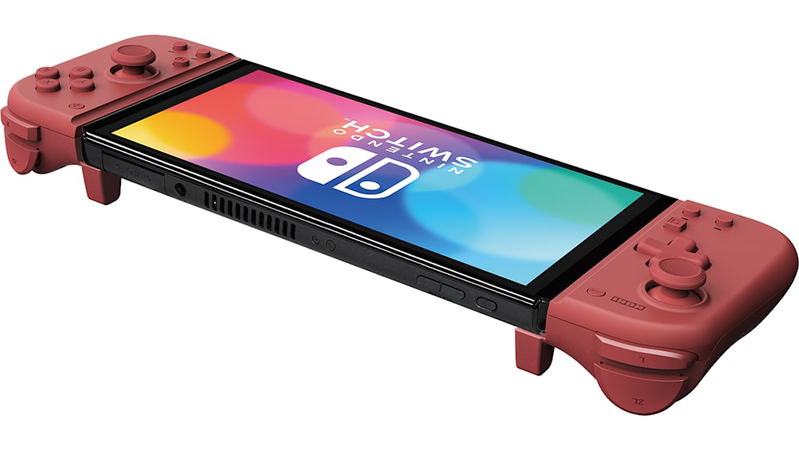 Split Pad Fit for Nintendo Switch (Apricot Red) for Nintendo Switch ...