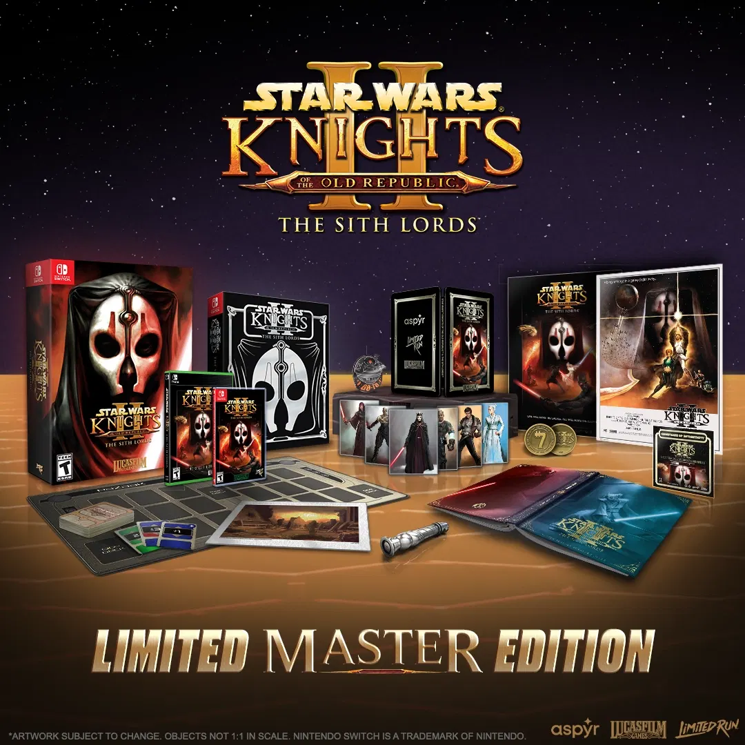 SW Star Wars The Sith Lords マスター北米限定版 新品 Star Wars: Knights of the Old Republic II: The Sith Lords [Master