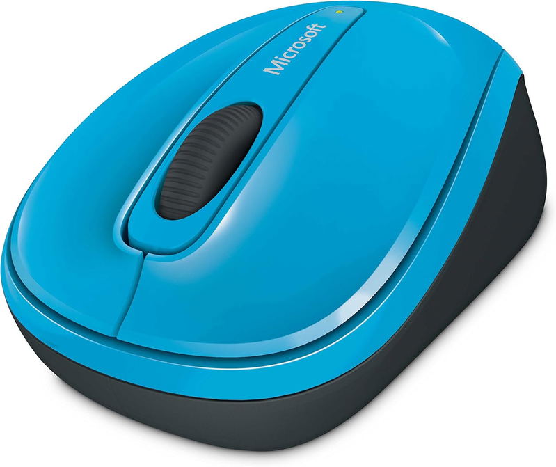 Microsoft 3500 Wireless Mobile Mouse (Cyan) image 1