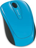 Microsoft 3500 Wireless Mobile Mouse (Cyan) thumbnail 2