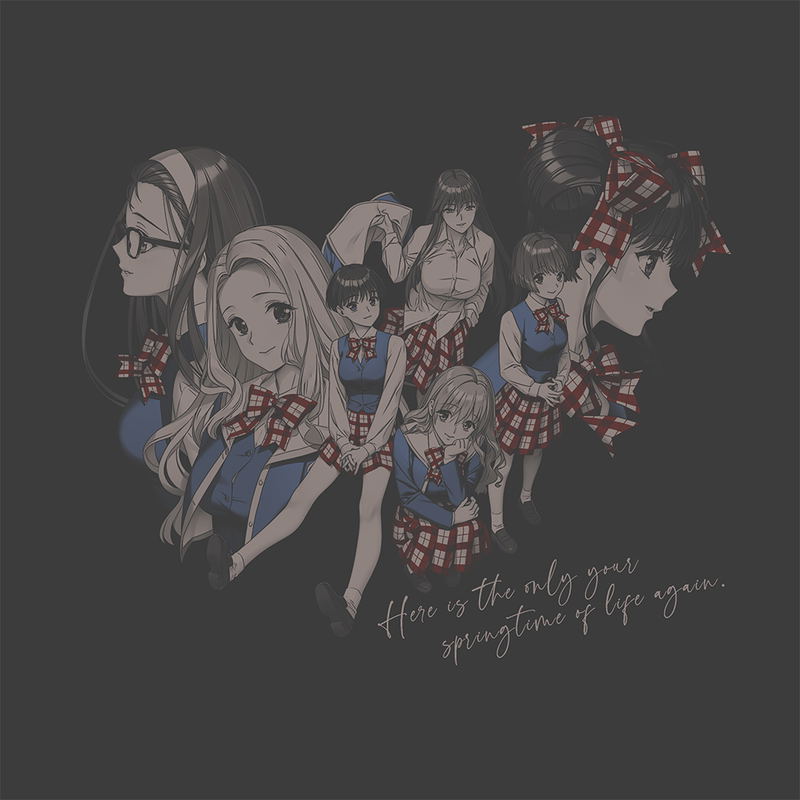 Doukyuusei 2 Remake T-shirt (Sumi | Size L) image 2