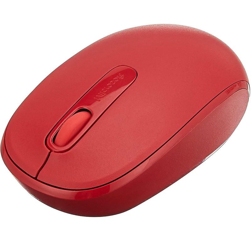 Microsoft Wireless Mobile Mouse (Flame Red) image 1