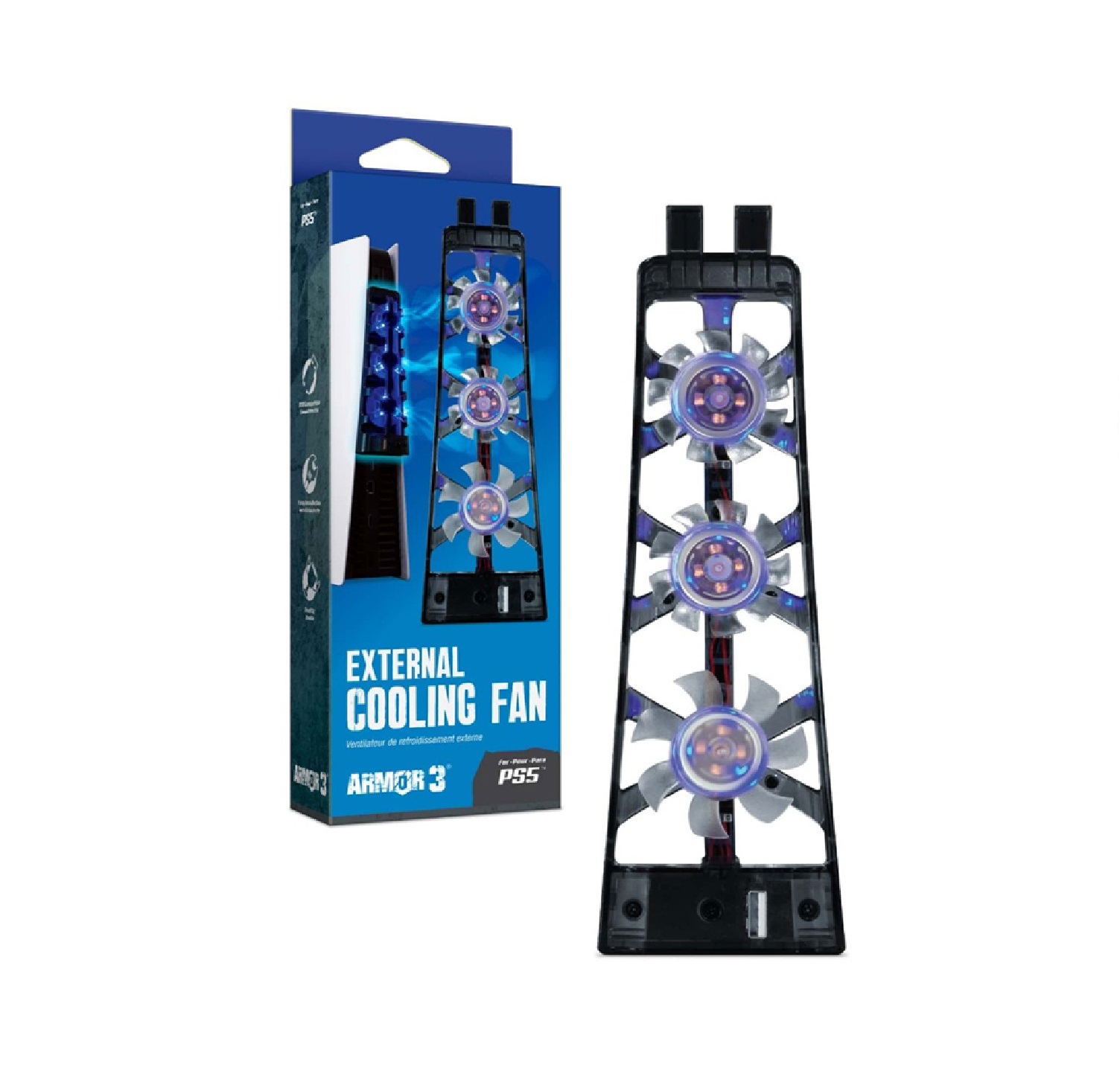 PlayStation 5 External Cooling Fan for PlayStation 5
