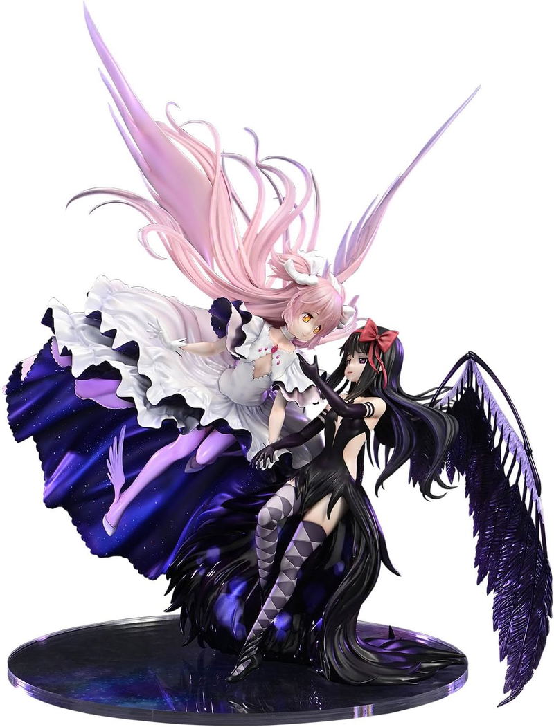 Prisma Wing Puella Magi Madoka Magica the Movie New Feature Rebellion 1/7 Scale Pre-Painted Figure: Ultimate Madoka & Devil Homura image 1