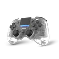 Retro Fighters Mini Wireless Controller for PlayStation 4 / PC (Crystal) thumbnail 2