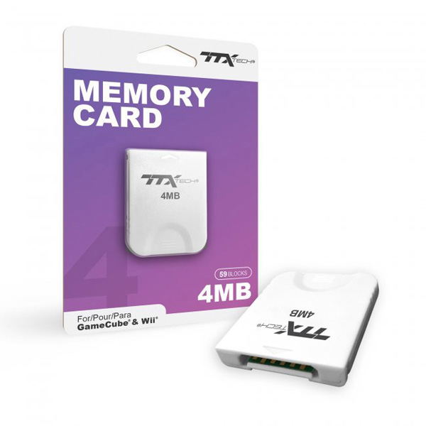 TTX Memory Card for Wii / Gamecube (4MB) image 1