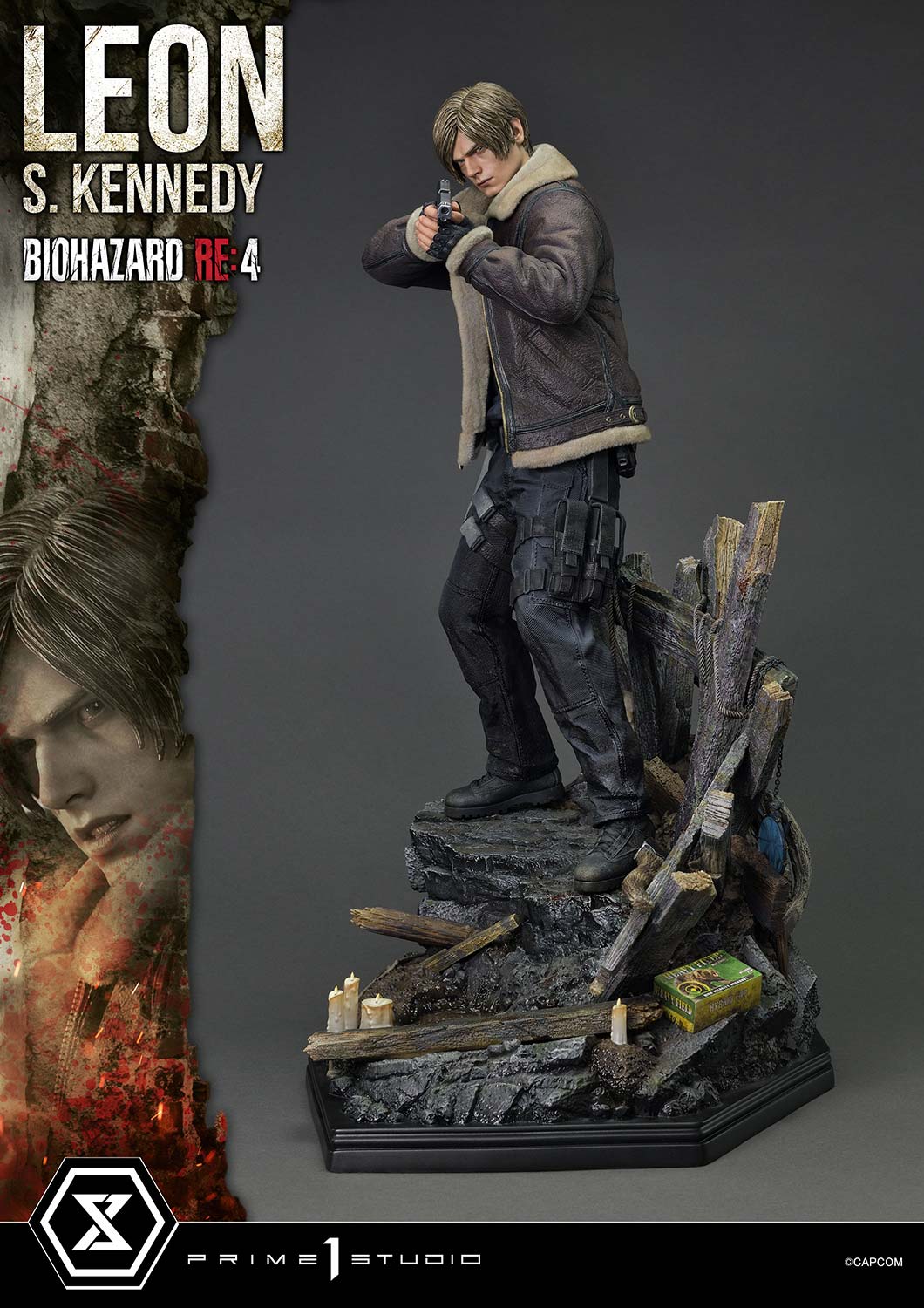 Ultimate Premium Masterline Resident Evil 4 1/4 Scale Statue: Leon