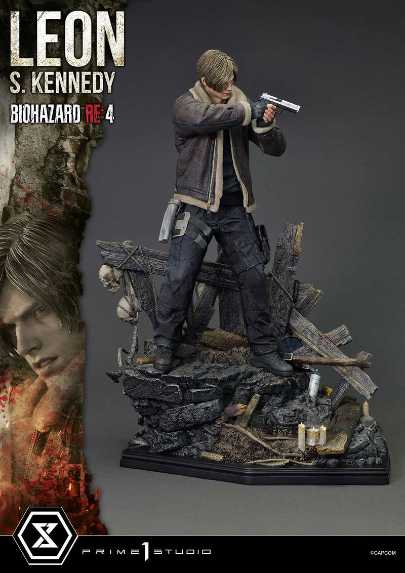 Ultimate Premium Masterline Resident Evil 4 1/4 Scale Statue: Leon S. Kennedy image 18