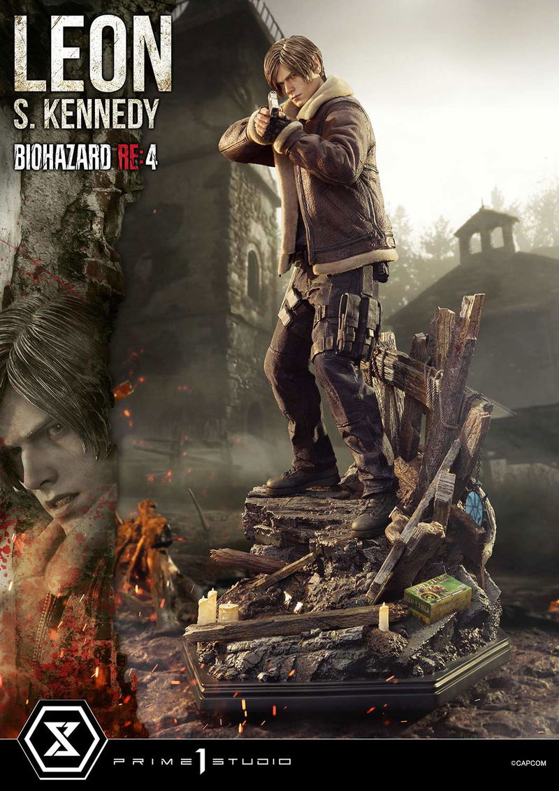 Ultimate Premium Masterline Resident Evil 4 1/4 Scale Statue: Leon S. Kennedy image 2