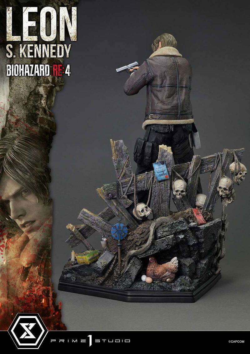Ultimate Premium Masterline Resident Evil 4 1/4 Scale Statue: Leon S. Kennedy image 19