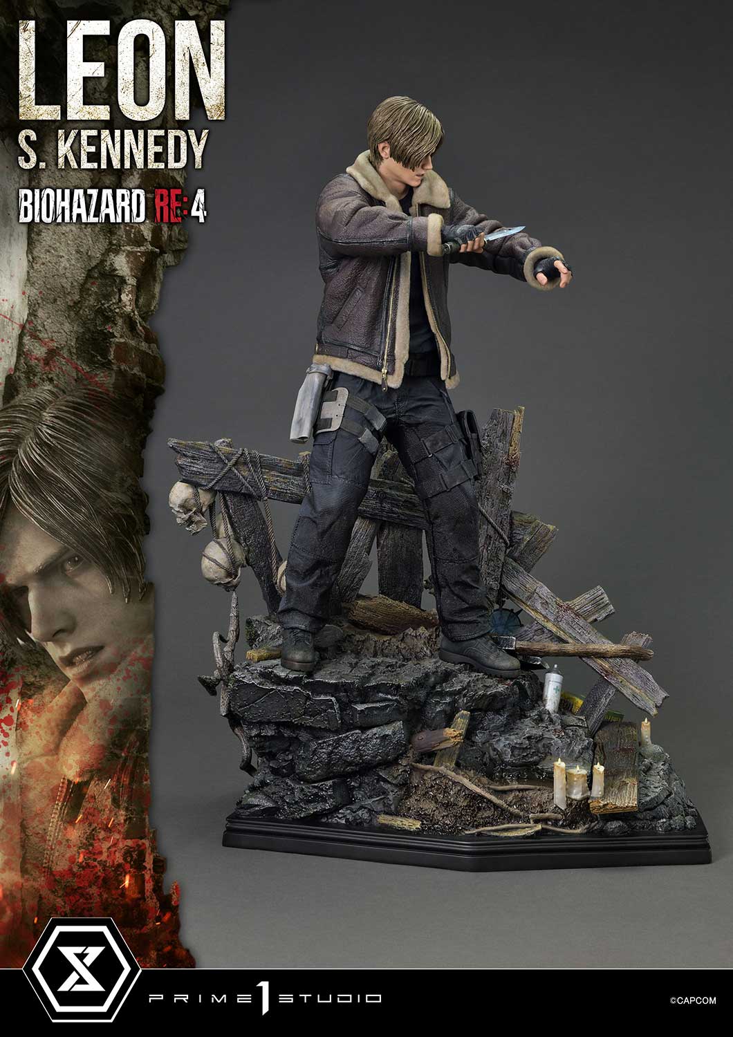 Ultimate Premium Masterline Resident Evil 4 1/4 Scale Statue: Leon