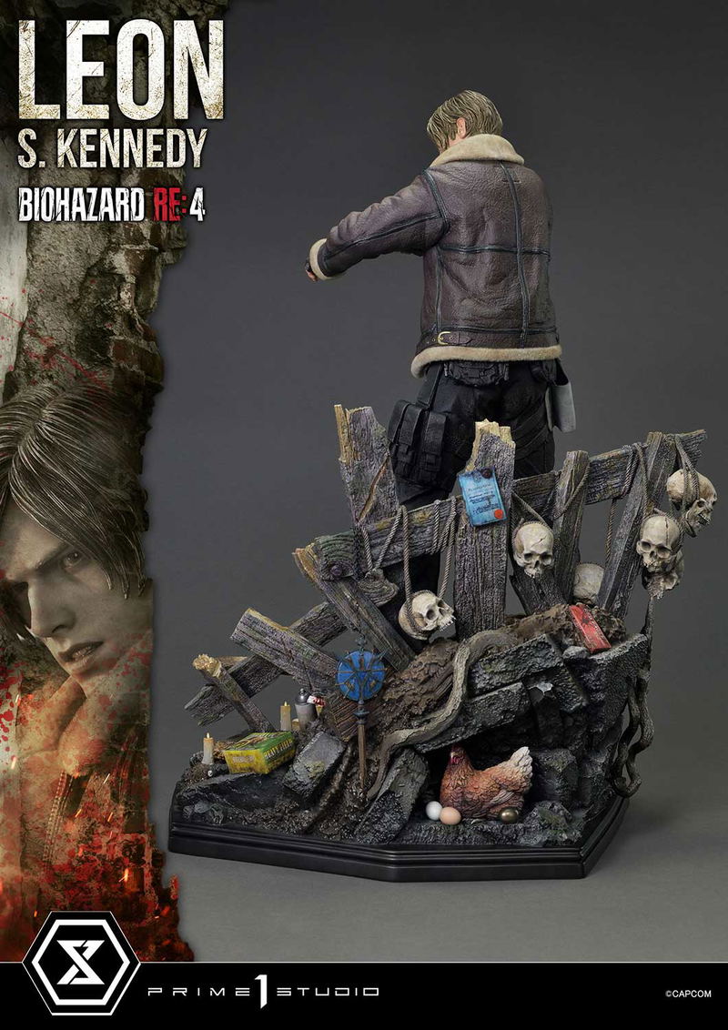 Ultimate Premium Masterline Resident Evil 4 1/4 Scale Statue: Leon S. Kennedy image 25