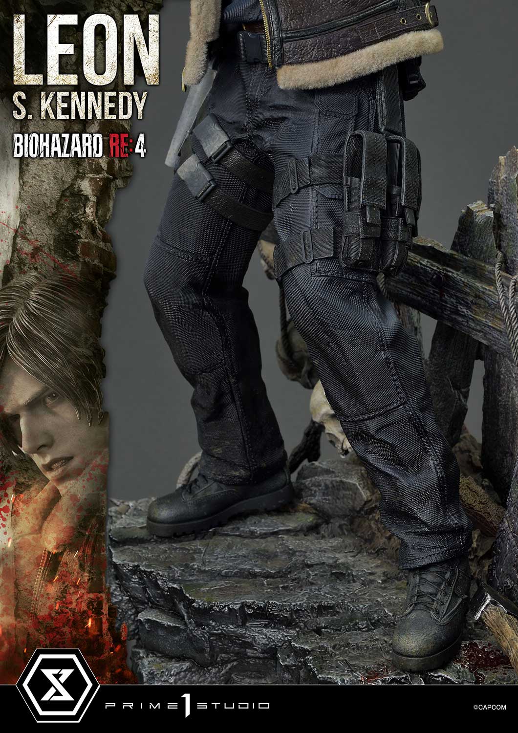 Ultimate Premium Masterline Resident Evil 4 1/4 Scale Statue: Leon