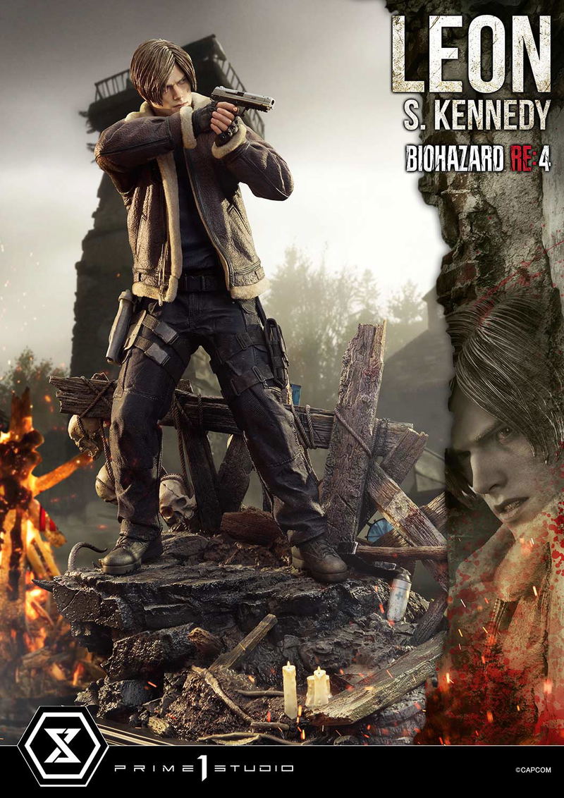 Ultimate Premium Masterline Resident Evil 4 1/4 Scale Statue: Leon S. Kennedy image 3