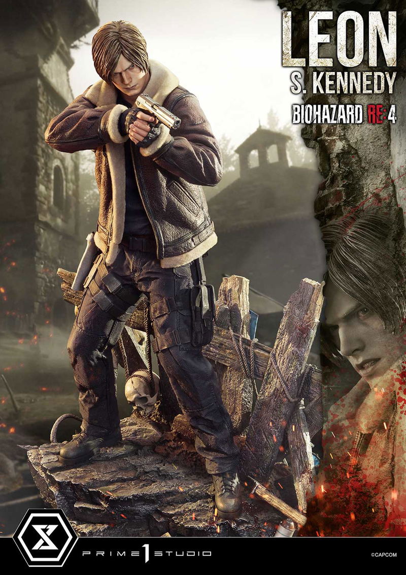 Ultimate Premium Masterline Resident Evil 4 1/4 Scale Statue: Leon S. Kennedy image 4