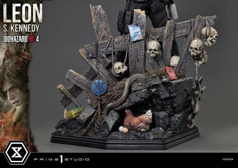 Ultimate Premium Masterline Resident Evil 4 1/4 Scale Statue: Leon S. Kennedy image 47