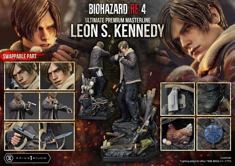 Ultimate Premium Masterline Resident Evil 4 1/4 Scale Statue: Leon S. Kennedy image 52