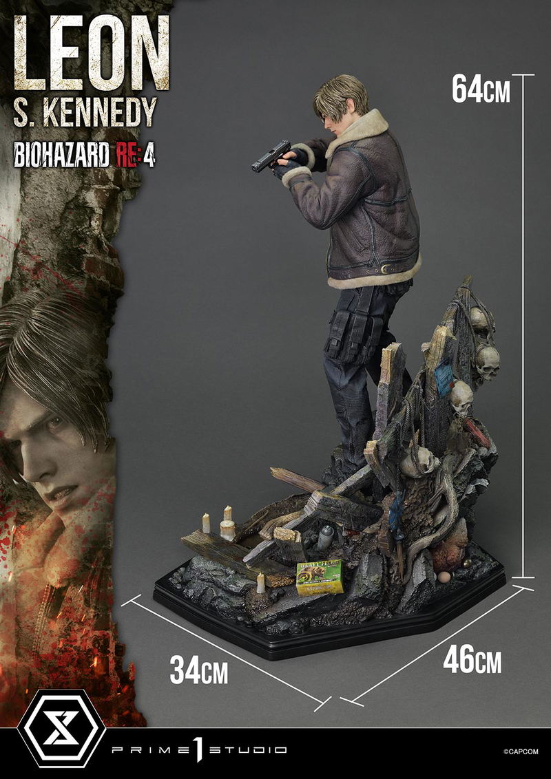 Ultimate Premium Masterline Resident Evil 4 1/4 Scale Statue: Leon S. Kennedy image 55