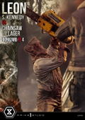 Ultimate Premium Masterline Resident Evil 4 1/4 Scale Statue: Leon S. Kennedy VS Chainsaw Villager thumbnail 10