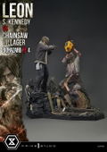 Ultimate Premium Masterline Resident Evil 4 1/4 Scale Statue: Leon S. Kennedy VS Chainsaw Villager thumbnail 14