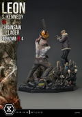 Ultimate Premium Masterline Resident Evil 4 1/4 Scale Statue: Leon S. Kennedy VS Chainsaw Villager thumbnail 15