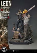 Ultimate Premium Masterline Resident Evil 4 1/4 Scale Statue: Leon S. Kennedy VS Chainsaw Villager thumbnail 16