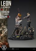 Ultimate Premium Masterline Resident Evil 4 1/4 Scale Statue: Leon S. Kennedy VS Chainsaw Villager thumbnail 19