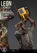 Ultimate Premium Masterline Resident Evil 4 1/4 Scale Statue: Leon S. Kennedy VS Chainsaw Villager thumbnail 25