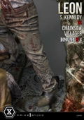 Ultimate Premium Masterline Resident Evil 4 1/4 Scale Statue: Leon S. Kennedy VS Chainsaw Villager thumbnail 27