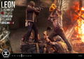 Ultimate Premium Masterline Resident Evil 4 1/4 Scale Statue: Leon S. Kennedy VS Chainsaw Villager thumbnail 37