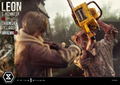 Ultimate Premium Masterline Resident Evil 4 1/4 Scale Statue: Leon S. Kennedy VS Chainsaw Villager thumbnail 45